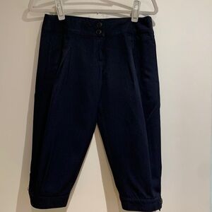 PennyBlack navy knee length trousers size 8